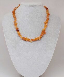 Akik Taşı Küçük Taşlar Kolye (52242)