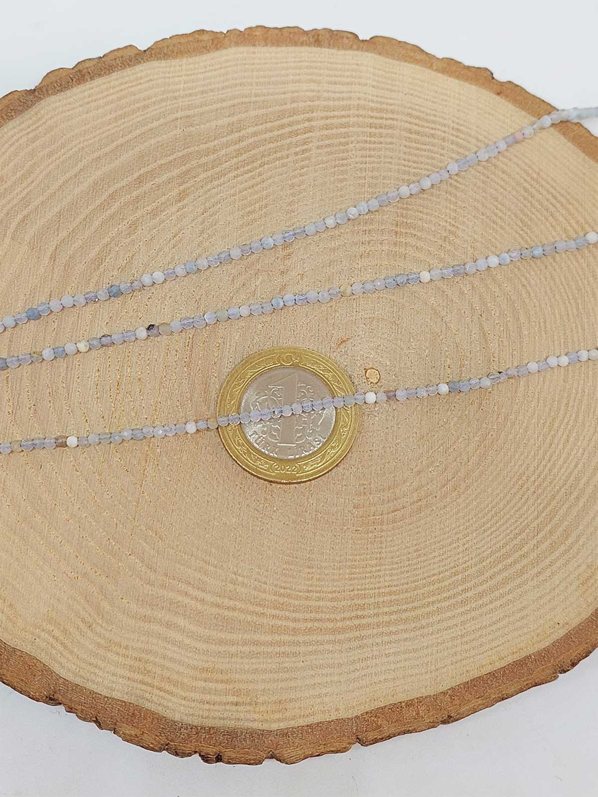Akuamarin Taşı Dizi 2mm (51184) - Görsel 2