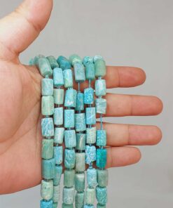 Amazonit Taşı 7x12mm Dizi (49934)