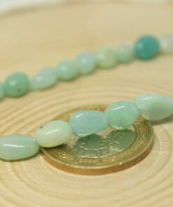 Alternative view of Amazonit Taşı Doğal Parçalar Kolye (Klipsli) (25492)