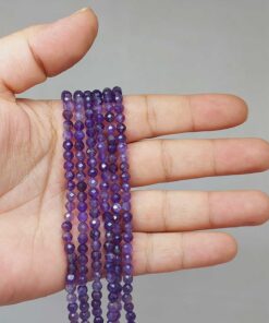 Ametist Taşı Dizi 4mm (51246)