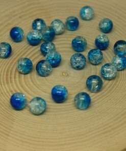 Alternative view of Mavi Renkli Cam Boncuk 8mm/adet (24305)