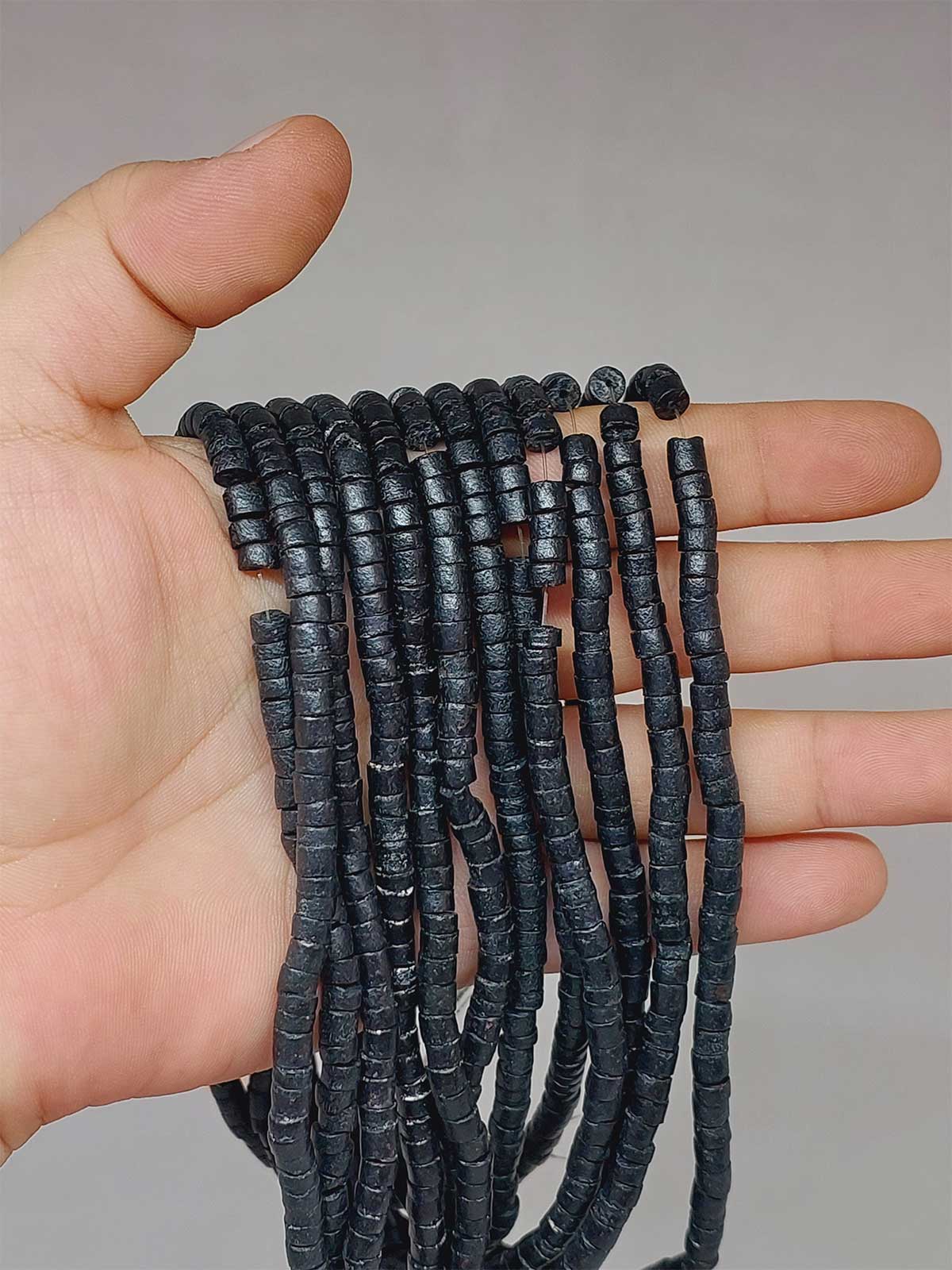 Hindistan Cevizi Kabuğu Ahşap Dizi Silindir Kesim 3*5mm (53046)