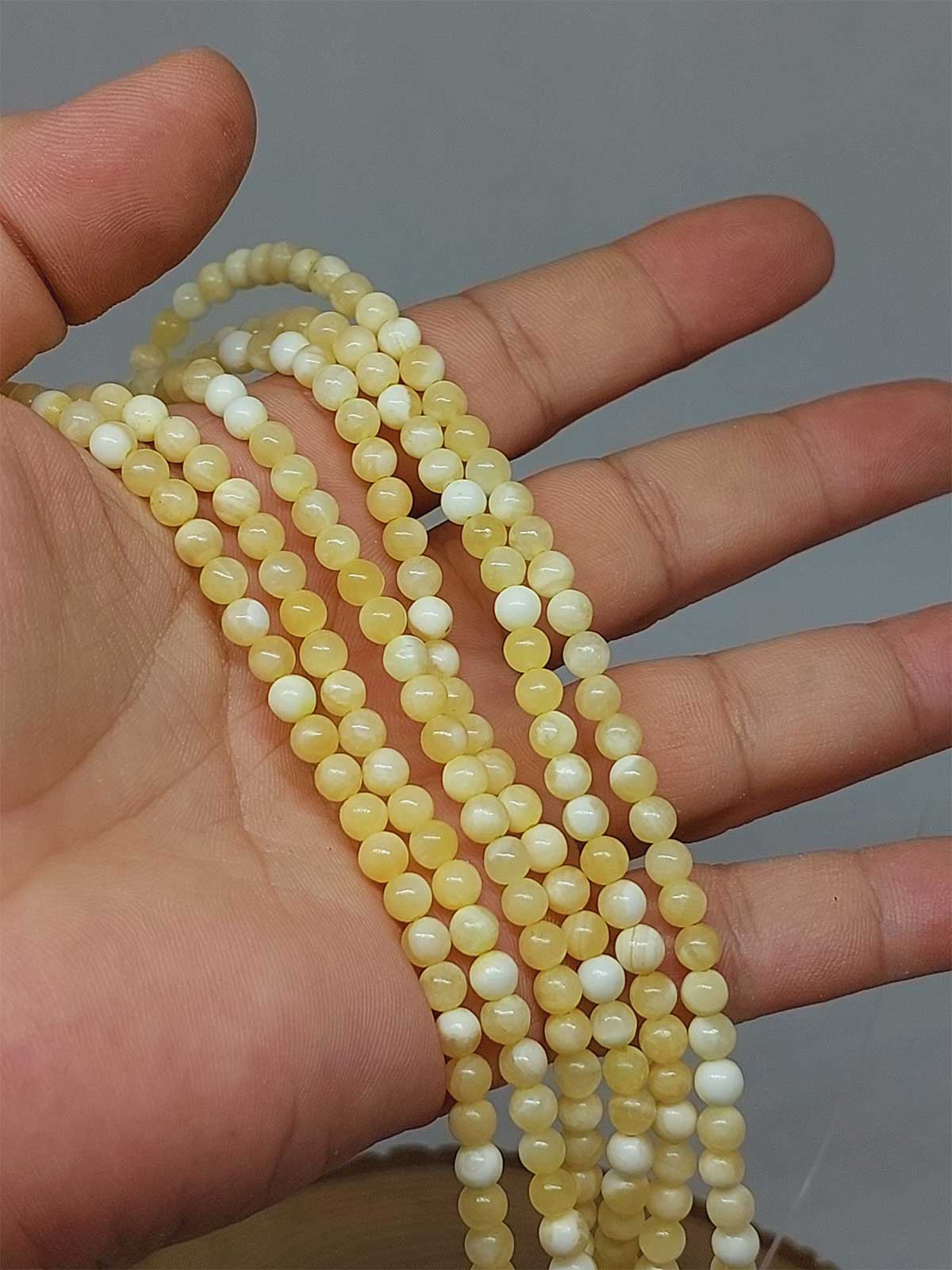 Kalsit Taşı Dizi 4mm (51318)