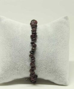 Lal (Garnet - Granat) Taşı Küçük Taşlar Bileklik (22215)