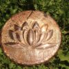 Bakır Lotus El Yapımı Grid - Dekorasyonluk - Koleksiyonluk