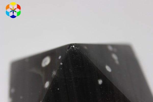 Obsidyen Taşı Piramit - 200gr Kusurlu - Görsel 5
