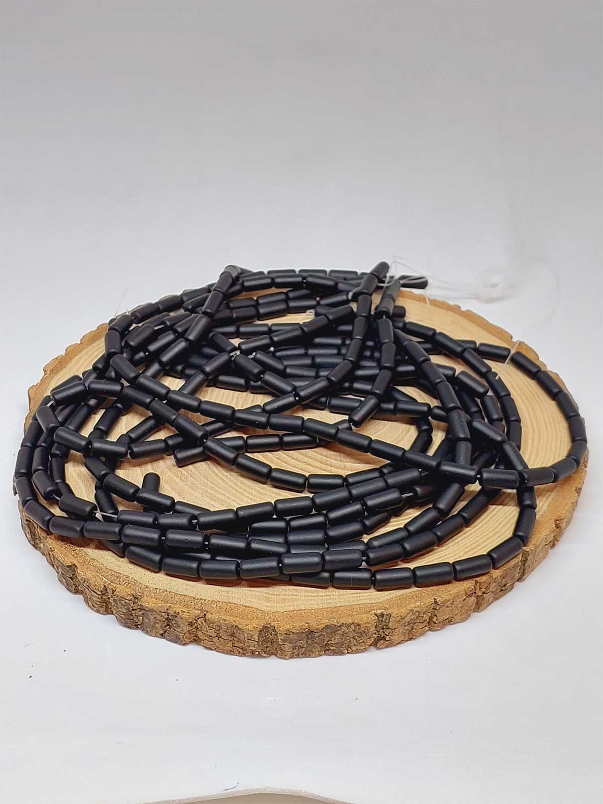 Oniks Taşı Kapsül Kesim 4.5x10mm Mat Dizi (52950) - Görsel 3