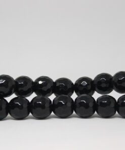 Onix (Oniks) Taşı Faset Kesim Parlak 12mm/Adet