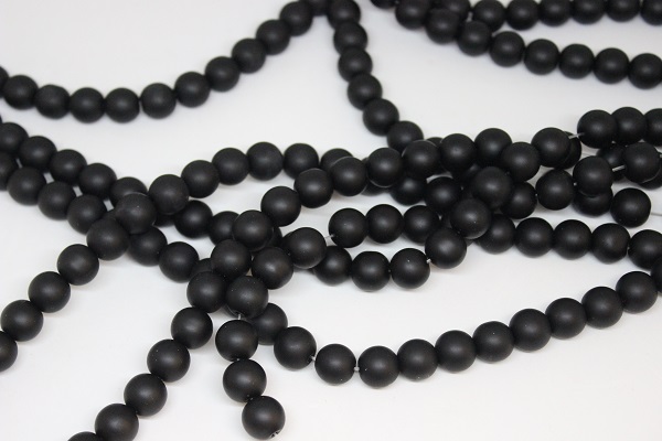 Onix (Oniks) Taşı Mat YARIM Dizi 12mm (18cm uzunluğundadır) - Görsel 4