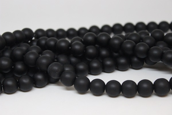 Onix (Oniks) Taşı Mat YARIM Dizi 12mm (18cm uzunluğundadır) - Görsel 3