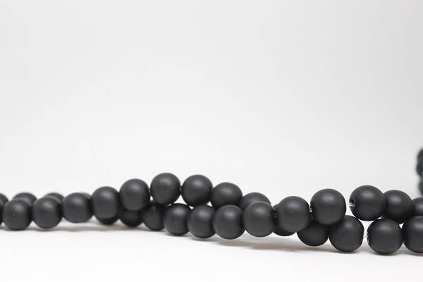 Onix (Oniks) Taşı Mat YARIM Dizi 12mm (18cm uzunluğundadır) - Görsel 2