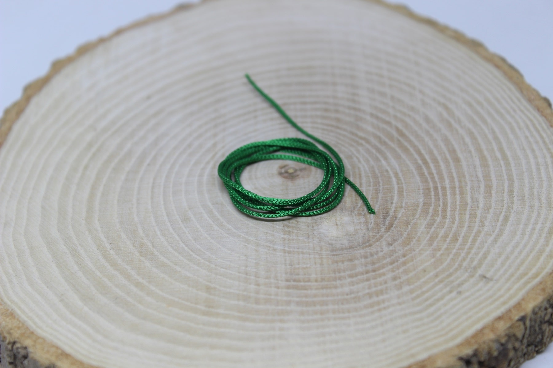 Paraşüt İpi Yeşil 0.8mm / 1 metre (0.8mm ve üzeri taşlar için) - Görsel 2