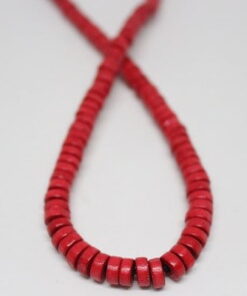 Alternative view of Ahşap Dizi Rondela Kırmızı