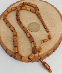 Alternative view of Akasya Ağacı 33lük Tesbih 8*12mm Kapsül Kesim Usta İşçilikli (49132)