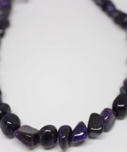 Çeyrek Dizi (9cm uzunluğundadır!) Akik Mor Doğal Tımbıl Taşlar Çeyrek Dizi