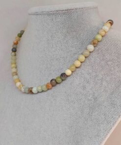 Alternative view of Amazonit Taşı Kolye 6mm