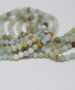 Amazonit Taşı YARIM Dizi 2mm (17cm uzunluğundadır)