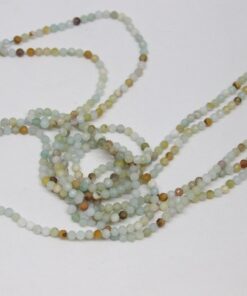 Alternative view of Amazonit Taşı YARIM Dizi 2mm (17cm uzunluğundadır)