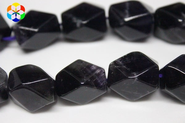 Ametist Taşı Şekilli Büyük Boy 15*12mm/adet - Görsel 3