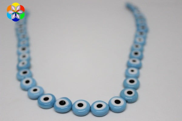Cam Boncuk Dizi 11mm*4mm (11380)