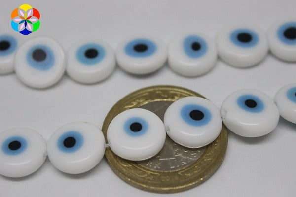 Cam Boncuk 11mm*4mm/adet (11383-1)