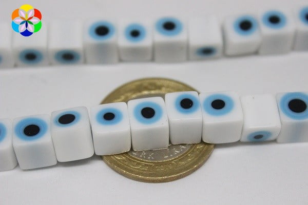 Cam Boncuk 8mm*7mm/adet (11345-1)