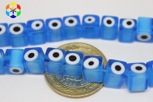 Cam Boncuk 8mm*7mm/adet (11348-1)