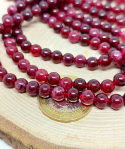 Alternative view of Lal (Granat) (Garnet) Taşı Dizi 6mm (42235)