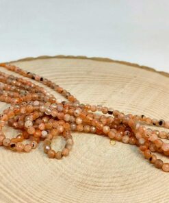 Çeyrek Dizi (9cm uzunluğundadır!) Güneş Taşı Çeyrek Dizi 3mm