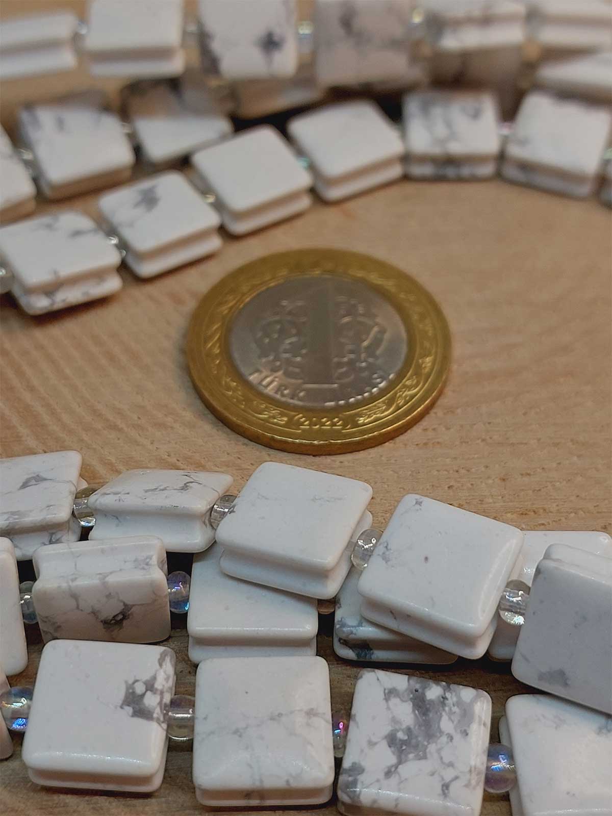 Havlit Taşı Yandan Oyuklu Kare Kesim 10x10mm Dizi (49570) - Görsel 4