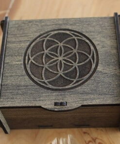 Değerli Taş - Pandül & Takı Saklama Kutusu Orta Boy Yaşam Tohumu3