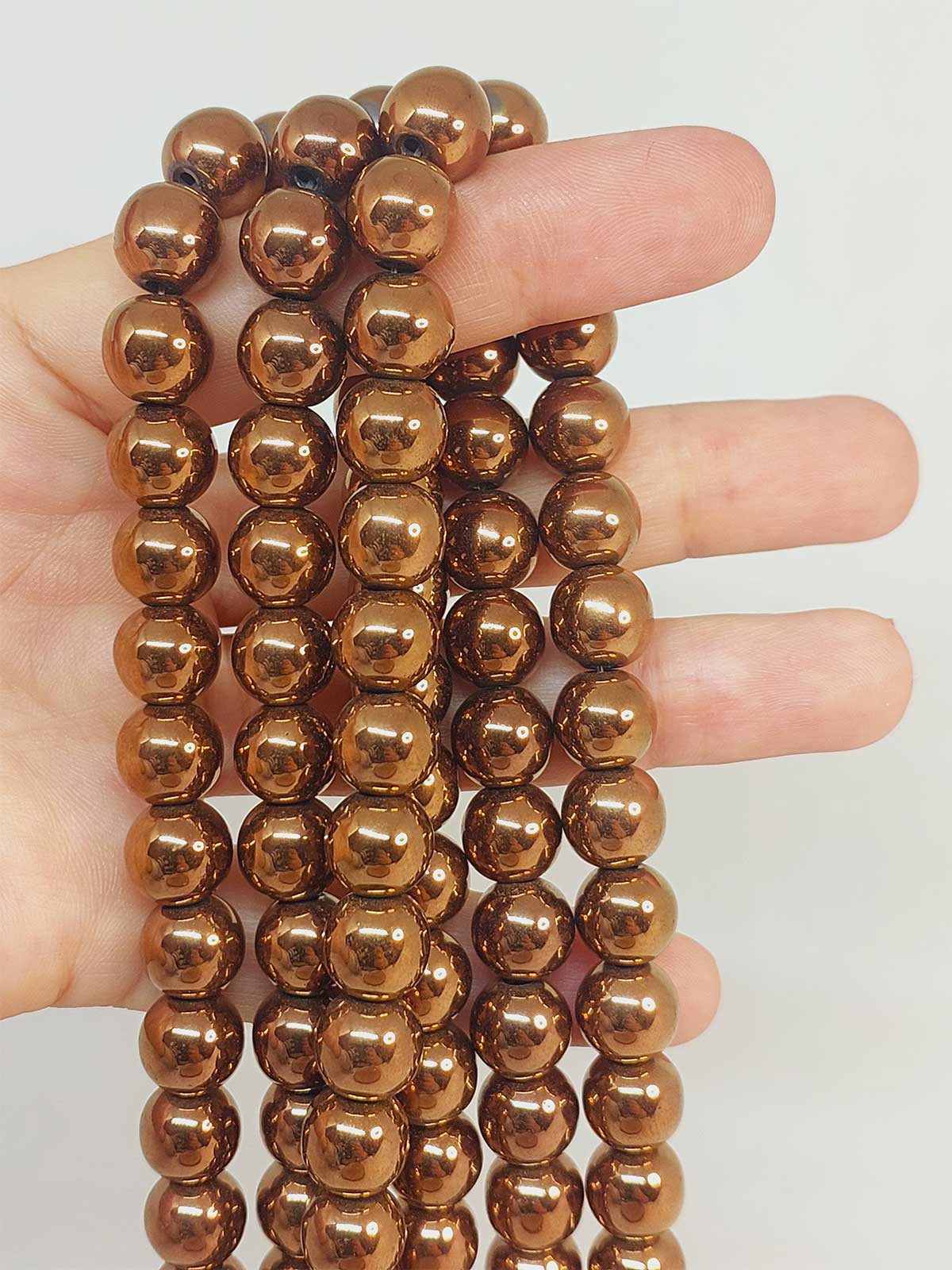 Hematit Taşı Dizi 10mm (48108)