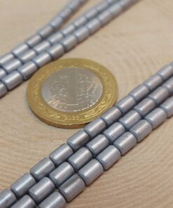 Alternative view of Hematit Taşı Dizi 4*5.5mm (48132)