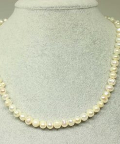 İnci Kolye 6mm (Klipsli)