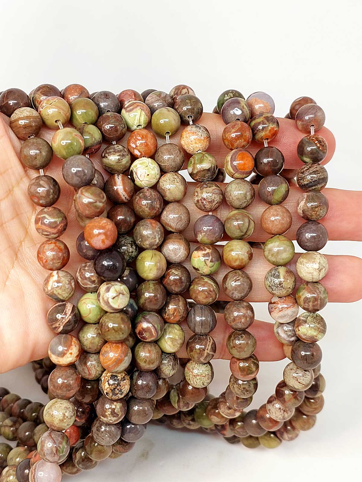 Jasper Taşı Dizi 8-8.5mm Aralığı (43140)
