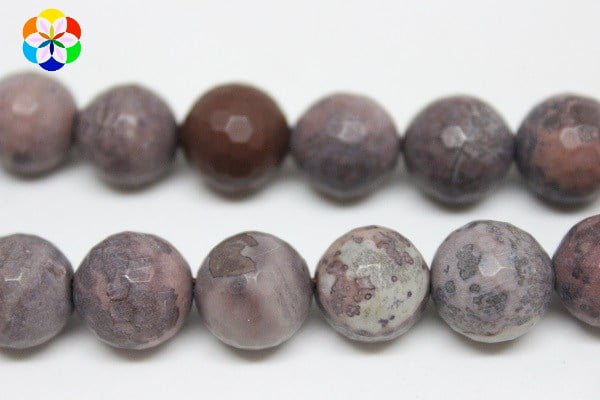 Çeyrek Dizi (9cm uzunluğundadır!) Jasper Taşı Faset Kesim Çeyrek Dizi 12mm (9946)
