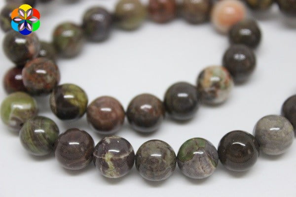 Çeyrek Dizi (9cm uzunluğundadır!) Jasper Taşı Çeyrek Dizi 8mm (9906)