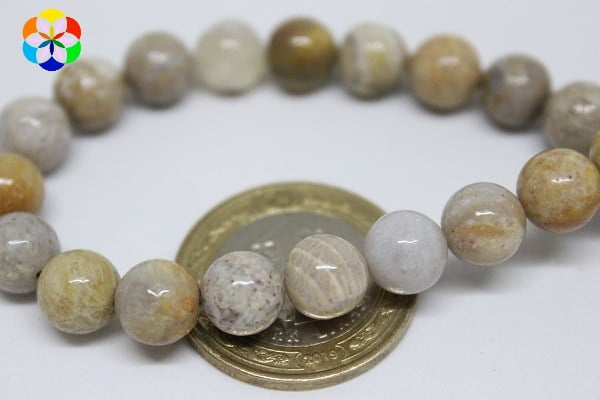 Çeyrek Dizi (9cm uzunluğundadır!) Jasper Taşı Çeyrek Dizi 8mm (9909) - Görsel 4