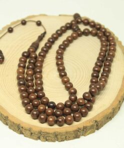 Kınalı Kuka Ağacı 99luk Tesbih 8*8mm (25280)