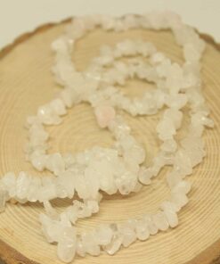 Kristal Kuvars Buzlu Renk Kırık Doğal Taş Dizisi