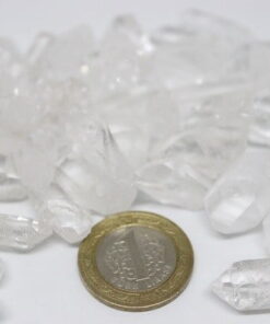 Alternative view of Mini Boy Uçlu Berrak Bebek Kristal Kuvars Ham Doğal Parçalar 3-5 Gram