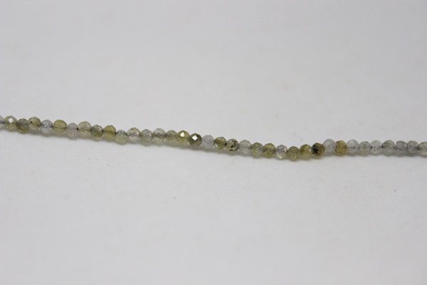 Labradorit Taşı YARIM Dizi 2mm (17cm uzunluğundadır) - Görsel 6