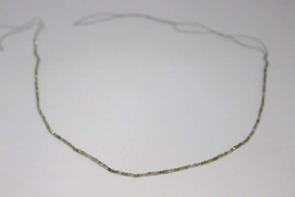 Labradorit Taşı YARIM Dizi 2mm (17cm uzunluğundadır) - Görsel 4