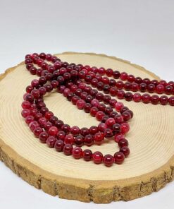 Lal (Granat) (Garnet) Taşı Dizi 6mm (42235)