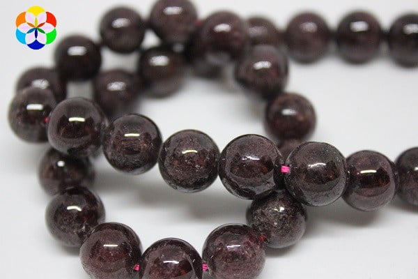 Lal (Granat) (Garnet)Taşı 10mm/adet - Görsel 2