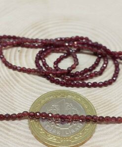 Alternative view of Lal (Garnet - Granat ) Taşı Dizi 2mm (36255)