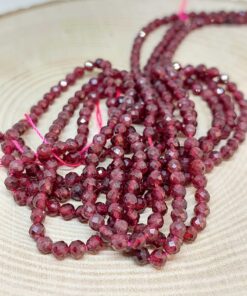 Lal (Garnet - Granat ) Taşı Dizi 3mm
