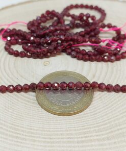 Alternative view of Lal (Garnet - Granat ) Taşı Dizi 3mm