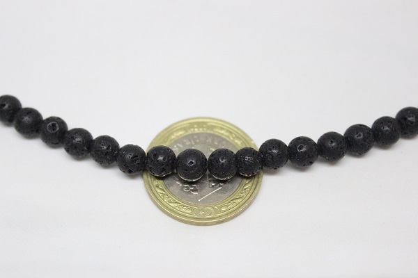 Lav Taşı 6mm/adet - Görsel 3